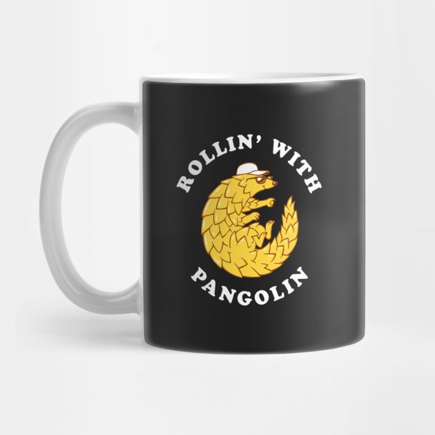 Rollin' With Pangolin by dumbshirts